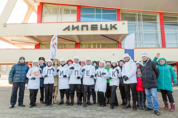 ПОЕЗД МИНОБОРОНЫ РОССИИ "СИЛА В ПРАВДЕ" СДЕЛАЛ ОСТАНОВКУ В ЛИПЕЦКЕ