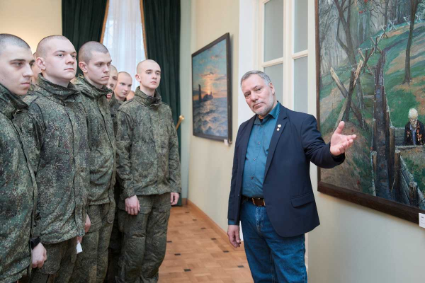 В ЦДРА ОТКРЫЛАСЬ ВЫСТАВКА АНТОНА СТЕКОЛЬЩИКОВА &laquo;ОНИ СРАЖАЛИСЬ ЗА РОДИНУ&raquo;