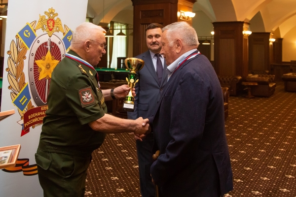 В ЦДРА ПРОШЕЛ ТРАДИЦИОННЫЙ ТУРНИР ПО БИЛЬЯРДУ ПАМЯТИ ГЕРОЯ РОССИИ,  ГЕНЕРАЛ-ПОЛКОВНИКА Г.Н.ТРОШЕВА