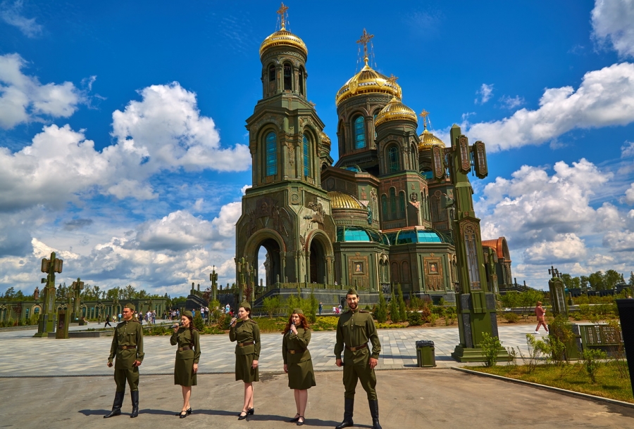 Парк патриот храм вооруженных сил фото