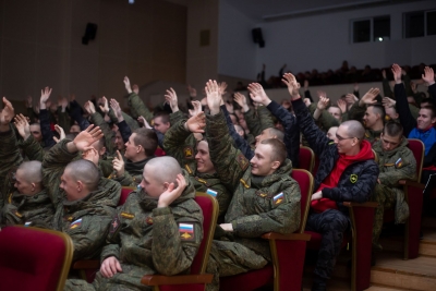 &laquo;СЛУЖИТЬ РОССИИ СУЖДЕНО ТЕБЕ И МНЕ&raquo;: КОНЦЕРТ ДЛЯ ВОИНОВ-ТАМАНЦЕВ ПРОШЁЛ В ПОДМОСКОВНОМ КАЛИНИНЦЕ