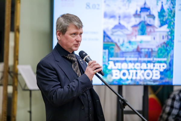 В ЦДРА ОТКРЫЛАСЬ ПЕРСОНАЛЬНАЯ ВЫСТАВКА ЗАСЛУЖЕННОГО ХУДОЖНИКА РОССИИ АЛЕКСАНДРА ВОЛКОВА