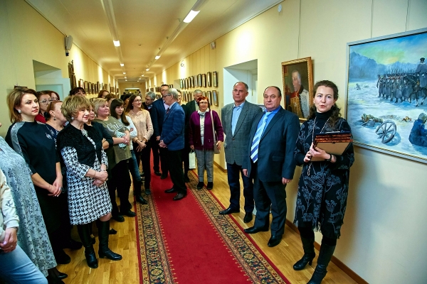 В ЦДРА ОТКРЫЛАСЬ ХУДОЖЕСТВЕННАЯ ВЫСТАВКА, ПОСВЯЩЕННАЯ ДНЮ ЗАЩИТНИКА ОТЕЧЕСТВА
